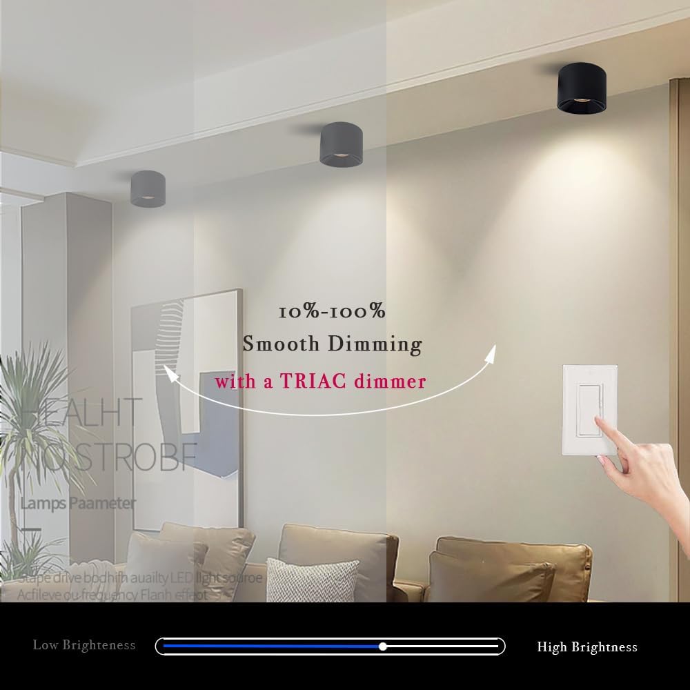 Dimmable High CRI LED Ceiling Spotlight