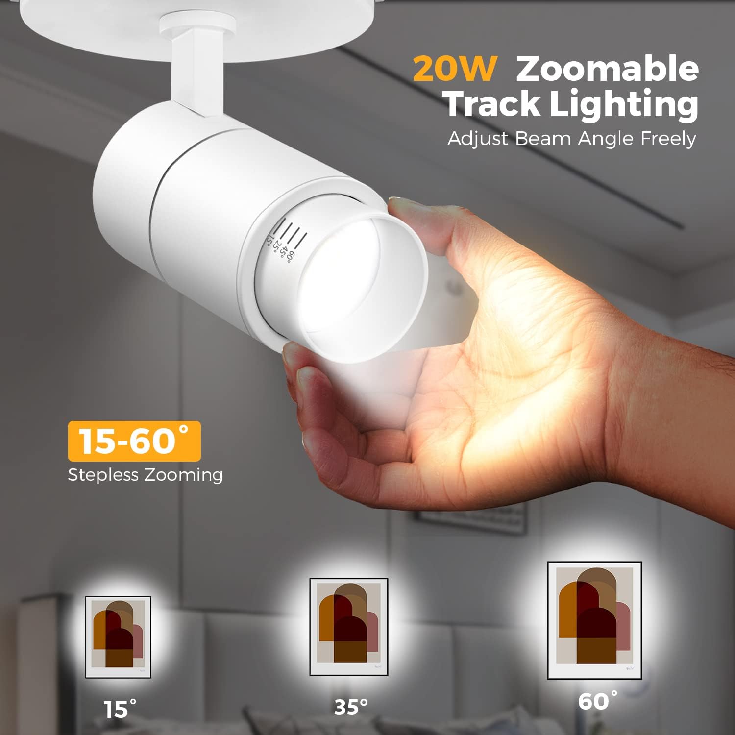 Zoomable Indoor LED Ceiling Spot Lights