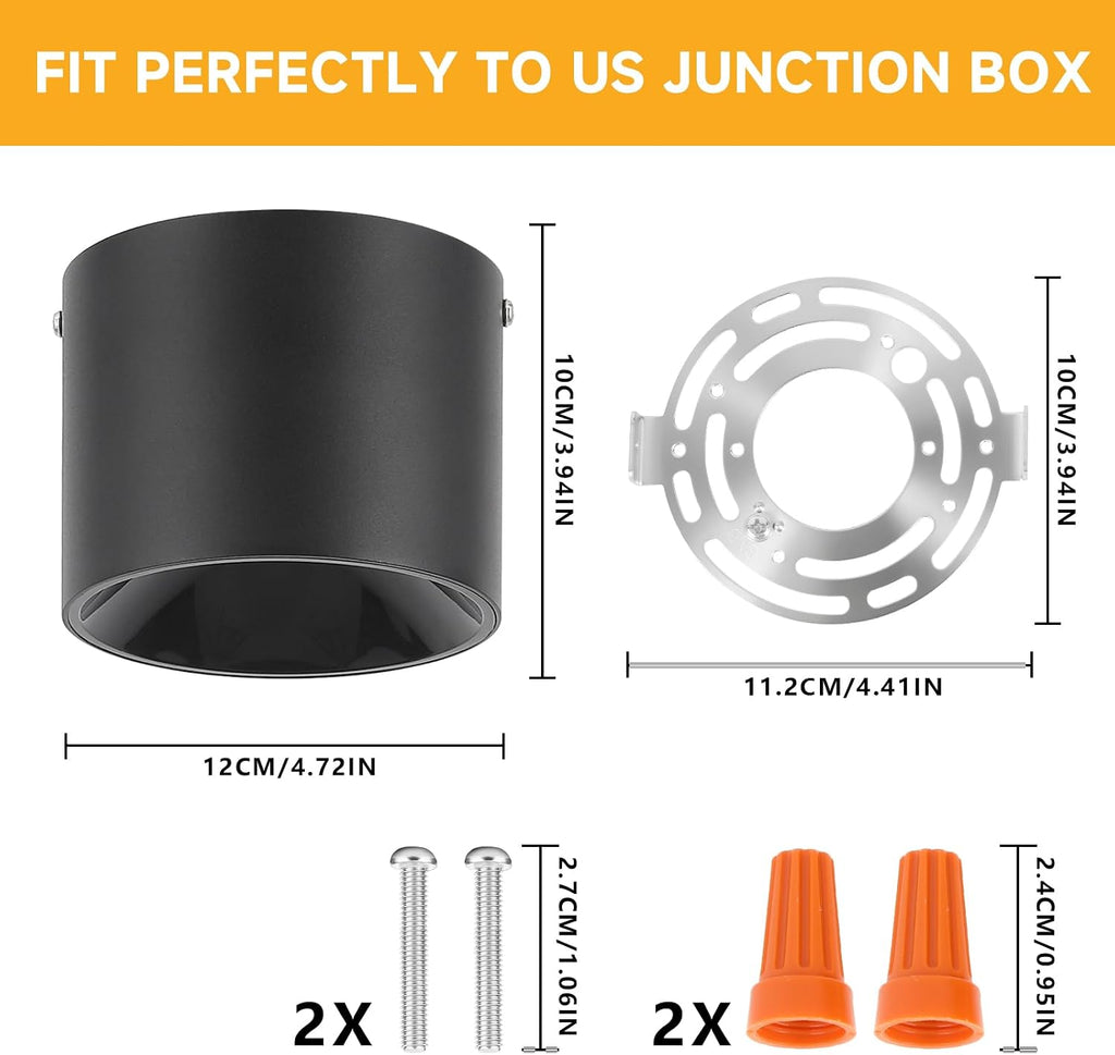 Modern Cylinder LED Ceiling Spotlight