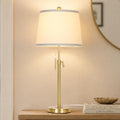 Adjustable Gold Brass Table Lamp