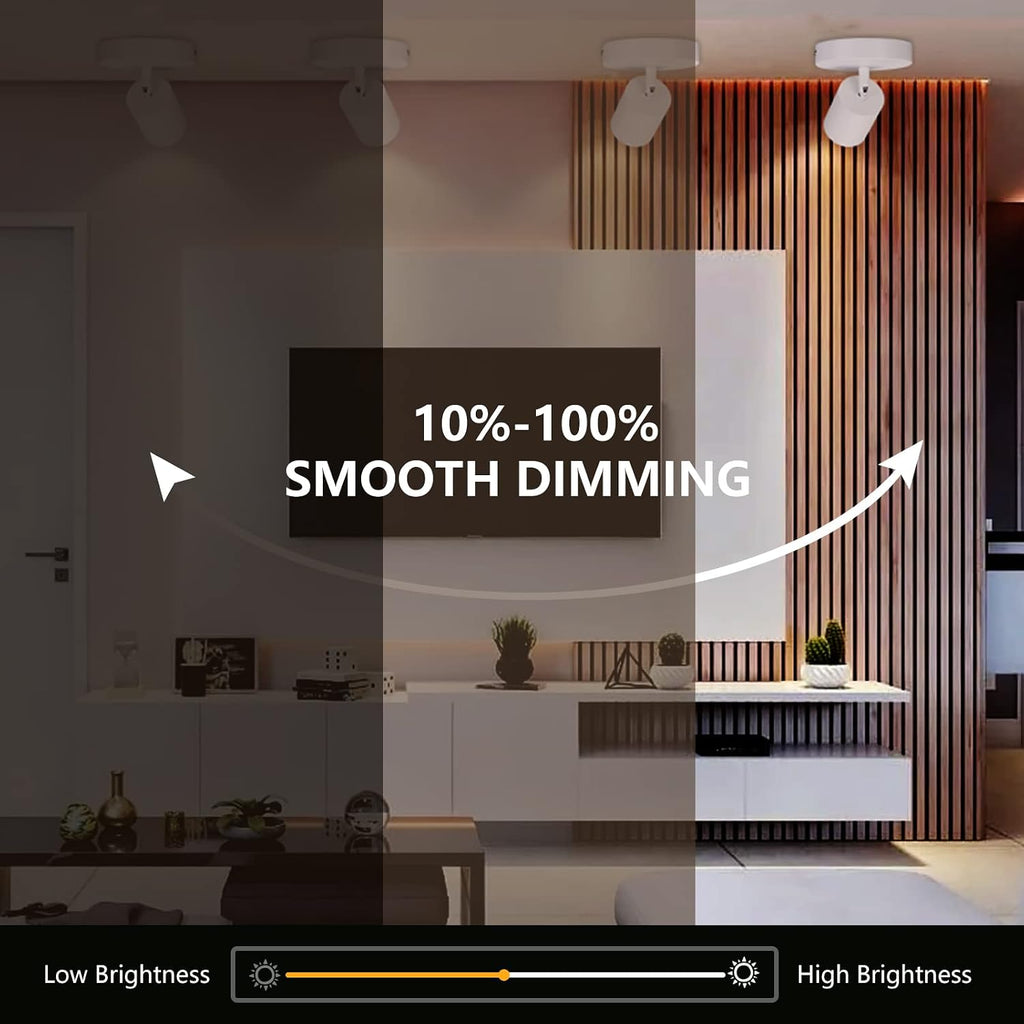 Dimmable Flush Mount LED Ceiling Spotlight