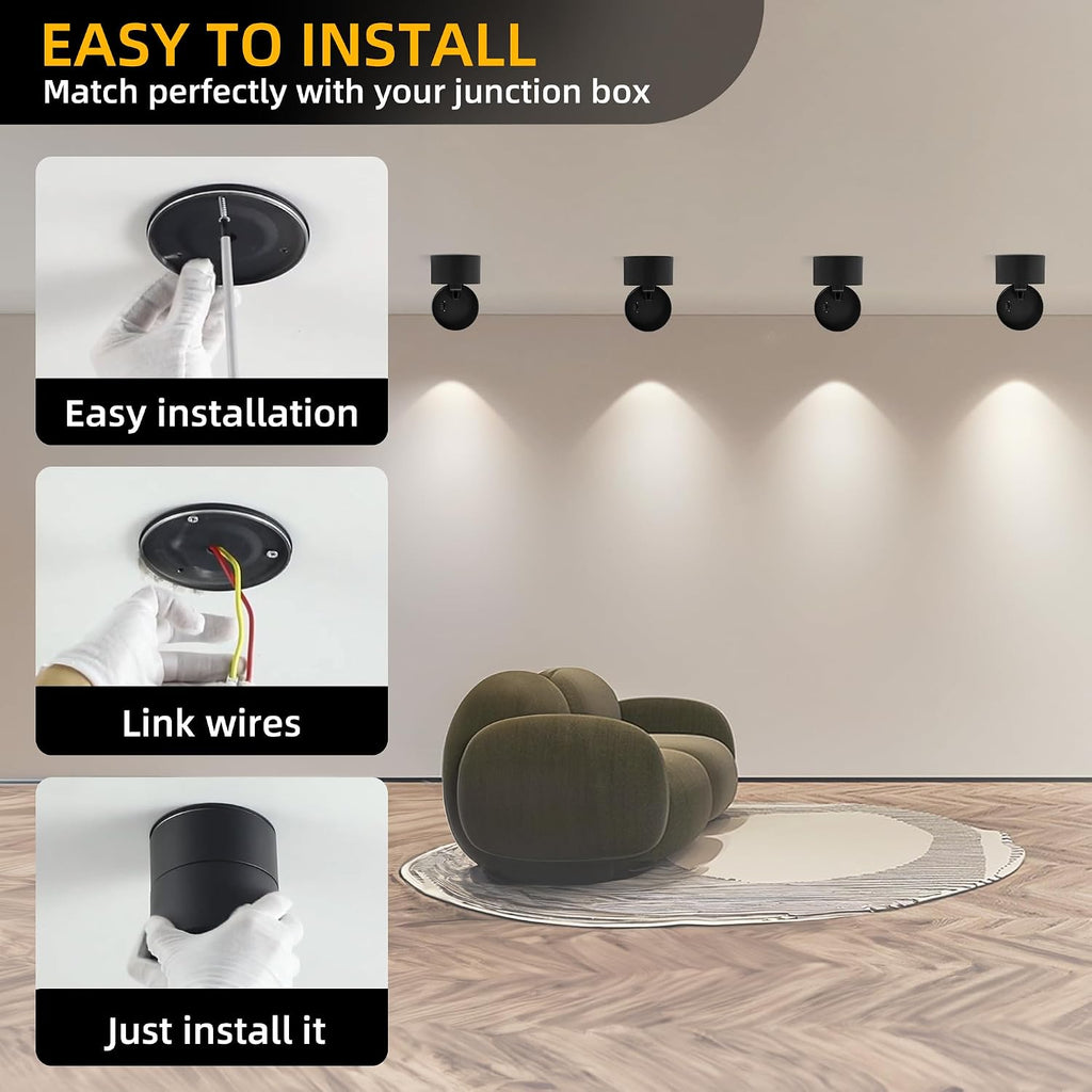 Indoor Directional LED Ceiling Spotlight