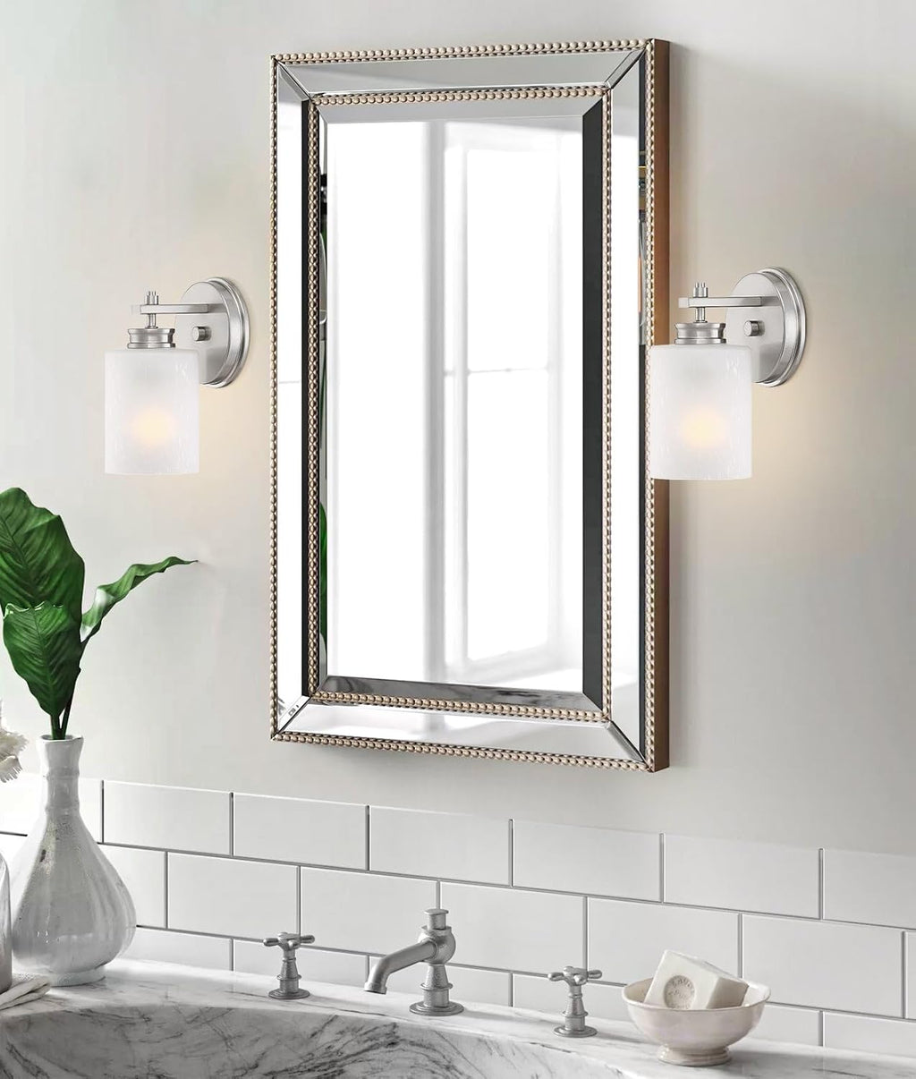 Modern Industrial Bathroom Wall Sconce