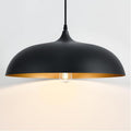 Black Gold Iron Pendant Light Fixture