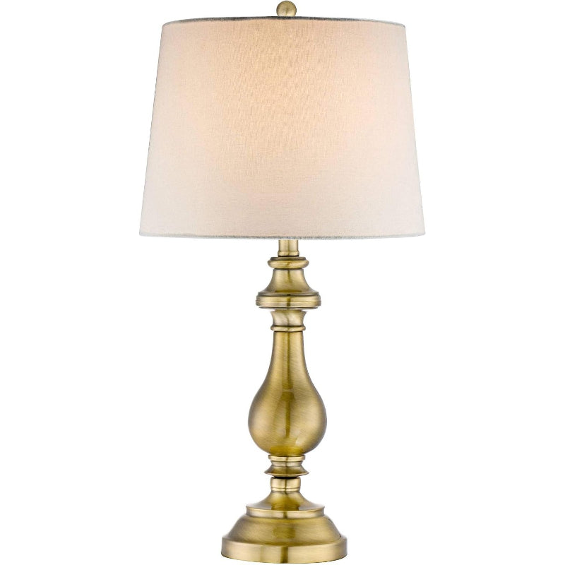 Antique Gold Brass Table Lamp